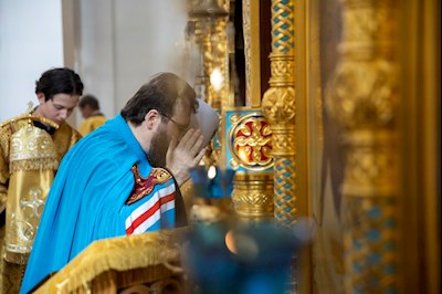 Митрополит Игнатий совершил Божественную литургию в Свято-Алексиевском женском монастыре г. Саратова