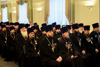 Митрополит Игнатий возглавил ежегодное Епархиальное собрание духовенства Саратовской епархии