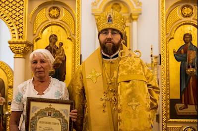 Митрополит Игнатий совершил Божественную литургию в университетском храме святых равноапостольных Мефодия и Кирилла