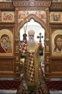 Божественная литургия в храме во имя святителя и чудотворца Николая на Елшанском кладбище г. Саратова