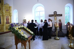 Всенощное бдение в храме во имя апостола и евангелиста Иоанна Богослова г.Саратова