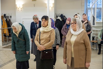 Встреча ковчега с мощами мученицы Татианы