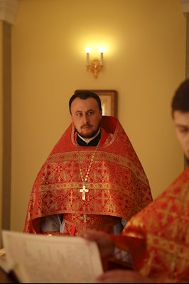 В молитвенной комнате на территории Главного управления МВД совершена Литургия