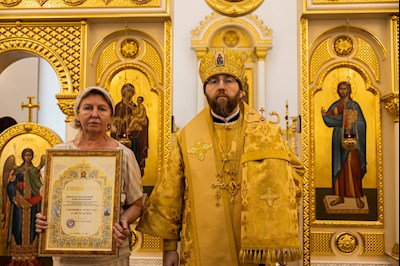 Митрополит Игнатий совершил Божественную литургию в университетском храме святых равноапостольных Мефодия и Кирилла