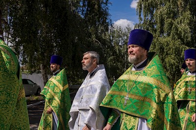 Митрополит Игнатий совершил Божественную литургию в Духосошественском соборе г. Саратова