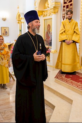 Митрополит Игнатий совершил Божественную литургию в университетском храме святых равноапостольных Мефодия и Кирилла