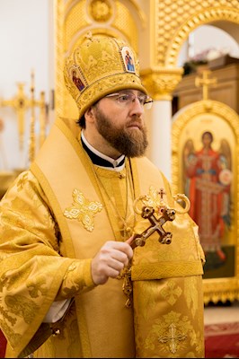 Митрополит Игнатий совершил Божественную литургию в университетском храме святых равноапостольных Мефодия и Кирилла