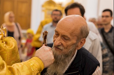 Митрополит Игнатий совершил Божественную литургию в университетском храме святых равноапостольных Мефодия и Кирилла