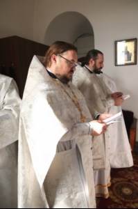 Божественная литургия в храме во имя Архангела Михаила с. Михайловка Саратовского района
