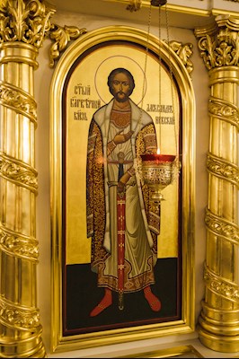 Архиереи Саратовской митрополии совершили Божественную литургию в соборном храме святого благоверного князя Александра Невского г. Ртищево