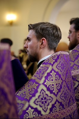 Литургия Преждеосвященных Даров в Свято-Алексиевском женском монастыре г. Саратова