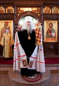 Всенощное бдение в Крестовоздвиженском храме города Хвалынска