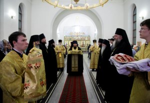 Всенощное бдение в Свято-Никольском мужском монастыре г. Саратова