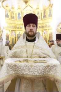 Божественная литургия в храме во имя святого великомученика Георгия Победоносца города Саратова