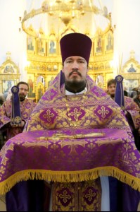 Божественная литургия в храме великомученика Георгия Победоносца г. Саратова