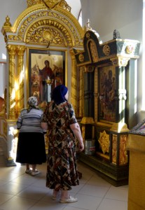 Всенощное бдение в храме в честь Рождества Христова г. Саратова