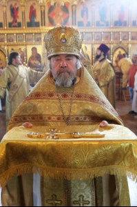 Божественная литургия в храме в честь Сретения Господня г. Саратова