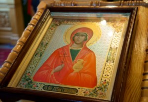 Божественная литургия в тюремном храме во имя святителя и чудотворца Николая при ОТБ №1 г. Саратова
