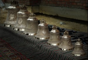 Освящены колокола храма Владимирского женского монастыря г. Вольска