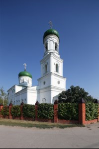 Всенощное бдение в Свято-Сергиевском женском монастыре села Алексеевка Базарно-Карабулакского района