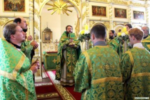 Престольный праздник в саратовском храме во имя преподобного Серафима Саровского
