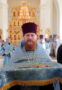Всенощное бдение с чином Погребения Божией Матери в Свято-Троицком кафедральном соборе г. Вольска