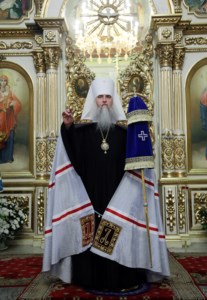 Всенощное бдение в храме в честь Покрова Пресвятой Богородицы г.Саратова