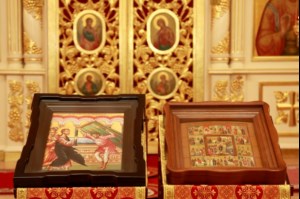 Всенощное бдение в Серафимовском храме Саратова