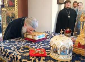 Всенощное бдение на Архиерейском подворье – храме в честь иконы Божией Матери «Утоли моя печали» г.Саратова