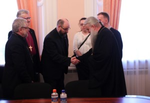 Митрополит Лонгин встретился с делегацией Собрания консультативного совета Евангелическо-Лютеранской Церкви Финляндии и Евангелическо-Лютеранской Церкви Ингрии