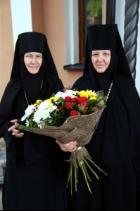 Божественная литургия в Свято-Алексиевском женском монастыре г.Саратова