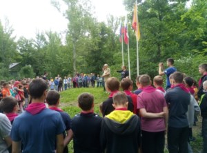В лагере «Солнечный» прошел День МЧС