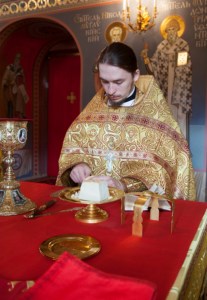 Божественная литургия в Свято-Троицком кафедральном соборе г.Саратова