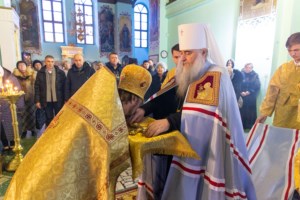 Божественная литургия в храме Сошествия Святого Духа г. Саратова