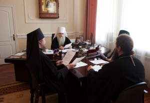 Состоялось заседание Архиерейского совета