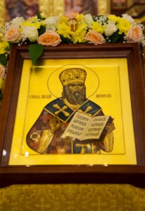 Божественная литургия в храме во имя святителя Николая Японского г. Саратова