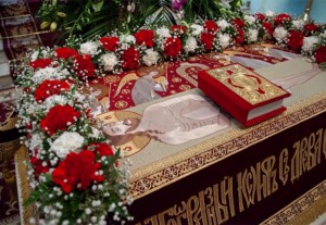 Утреня Великой Субботы с Чином погребения в храме в честь Сошествия Святого Духа г. Саратова