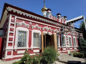 Божественная литургия на Подворье Свято-Никольского мужского монастыря г.Саратова с.Елшанка Воскресенского района