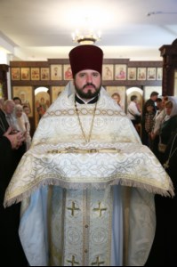 Божественная литургия в храме во имя святителя Тихона, епископа Воронежского, Задонского чудотворца, г. Саратова