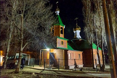 Великое освящение храма Казанской иконы Божией Матери г. Вольска и Божественная литургия в новоосвященном храме