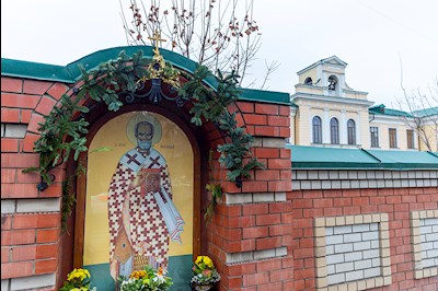Всенощное бдение в Свято-Никольском мужском монастыре г. Саратова