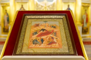 Царские часы и Изобразительны на Архиерейском подворье — в храме во имя святого апостола и евангелиста Иоанна Богослова при Саратовской православной духовной семинарии г. Саратова