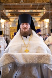 Божественная литургия в Свято-Никольском мужском монастыре г. Саратова