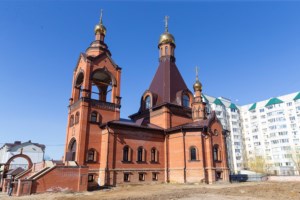 Литургия Преждеосвященных Даров в храме во имя преподобного Сергия Радонежского г.Саратова