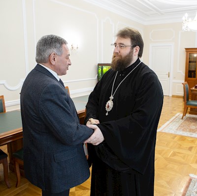 Митрополит Игнатий провел встречу с Борисом Шинчуком