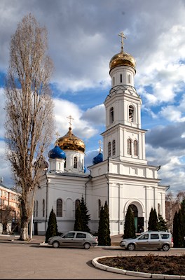 Всенощное бдение в храме в честь Сошествия Святого Духа г. Саратова