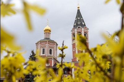 Всенощное бдение в Свято-Троицком кафедральном соборе г. Саратова