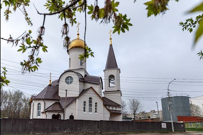 Божественная литургия в храме в честь иконы Божией Матери «Всех скорбящих Радость» г. Саратова