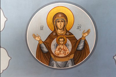 Утреня с чтением акафиста в Свято-Троицком кафедральном соборе г. Саратова