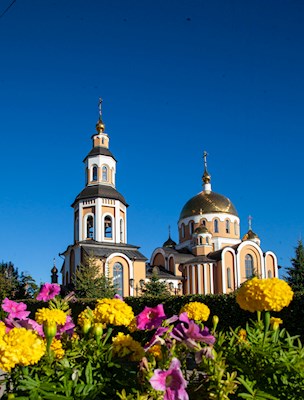 Божественная литургия в Свято-Алексиевском женском монастыре г. Саратова